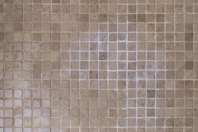 Gold Shower Tile Grout